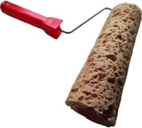 Структурный валик Малярок "Сыр" D 80 мм 180 мм, ручка 6 мм 252-0180