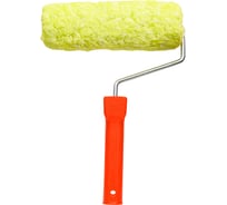 Валик Малярок полиакрил "Пушистый" 180 мм D 50 мм, ворс 12 мм, плот.430 гр/м2, б/с ручка 6 мм "" 755-0180