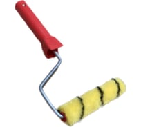 Набор МИНИ Малярок Валик + 2 Ролика "полиакрил" "ТЕРМОФЬЮЖН" "Тигр" 55 мм D 16 мм ворс 10 мм плот. 500 гр/м2. ручка 6 мм "" 991-4055