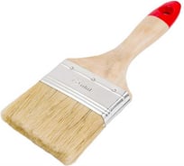 Кисть плоская Toolberg Текстура-Эксперт, смешанная щетина, деревянная рукоятка, 75 мм, ЛА-00003502