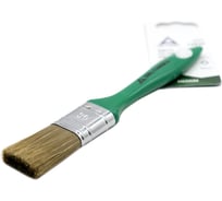 Кисть DeltaRoll с зеленой ручкой, смешанная щетина, 30x12 мм 12830