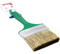 Кисть DeltaRoll с зеленой ручкой, смешанная щетина, 100x16 мм 12899