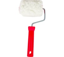 Малярный валик РемоКолор с рукояткой Ягнёнок, ось 6мм, D48мм, 100мм, 04-2-410