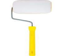 Малярный валик РемоКолор с рукояткой Мольтопрен, ось 6мм, D40мм, 180мм, 04-0-001