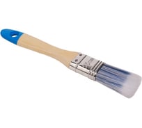 Кисть плоская Toolberg Лазурит-Эксперт, искусственная щетина, дер. рук., 25мм, ЛА-00003504