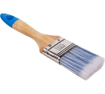 Кисть плоская Toolberg Лазурит-Эксперт, искусственная щетина, дер. рук., 50мм, ЛА-00003506