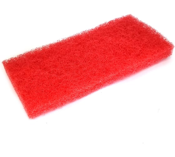 Блок абразивный, пад мало-средне абразивный CORTE 250x120 мм, красный 4511P 1