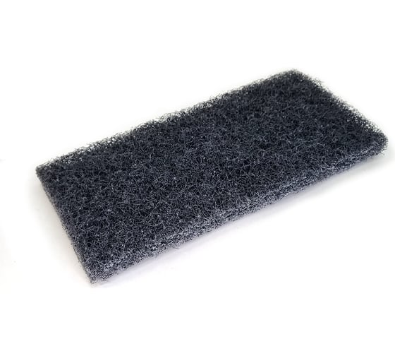 Блок абразивный, пад сильно абразивный CORTE 250x120 мм, черный 4514Р 1