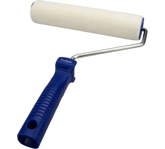 Валик Tulips Tools Tulips decor Velur с рукояткой, велюр, 250 мм, ворс 4 мм NP10-020