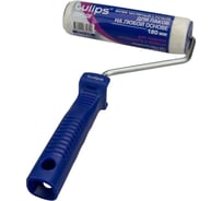 Валик Tulips Tools Tulips decor Velur с рукояткой, велюр, 180 мм, ворс 4 мм NP10-019