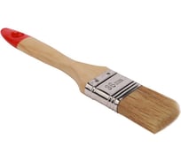 Кисть плоская Toolberg Классик-Эксперт натуральная щетина, деревянная рукоятка, 38мм ЛА-00003370