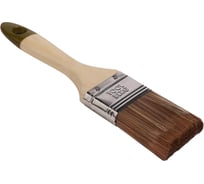 Кисть плоская Toolberg Микс-Эксперт смешанная щетина, деревянная рукоятка, 50мм ЛА-00003494