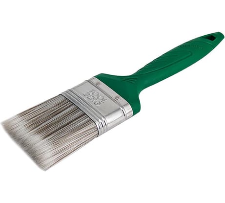 Кисть плоская Toolberg Текстура-Эксперт, смешанная щетина, пластиковая рукоять, 50мм ЛА-00003871