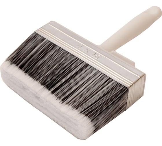 Кисть-макловица HorsAY Hard искусственный ворс, пластиковая ручка, ZEBRA, 30х120 мм 1902-012 1