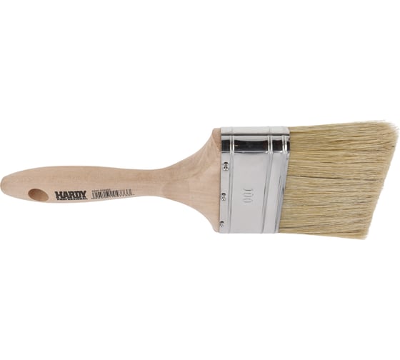 Плоская кисть HARDY SELECT серия 50 Naturmix 100 мм, натуральная светлая щетина 0200-506899