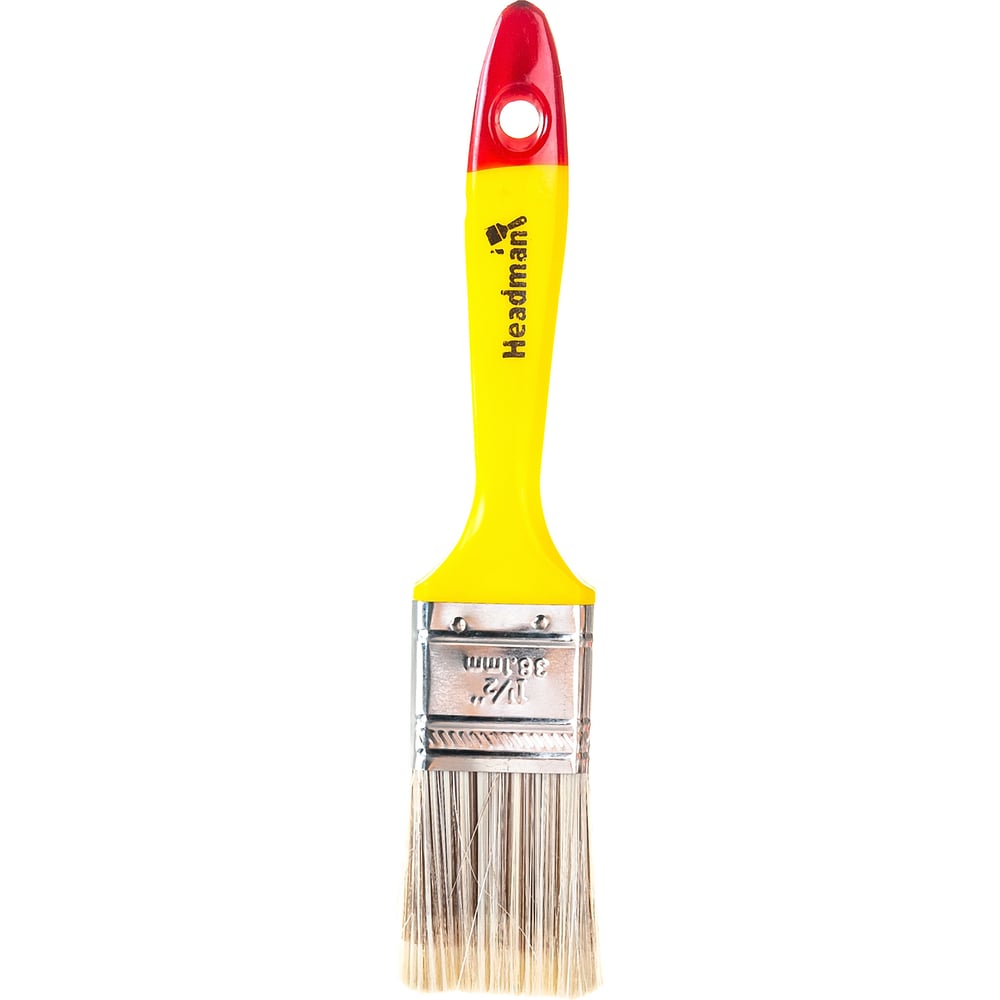 Кисть HEADMAN малярная плоская "Канекарон" искусственная щетина 1,5д ...