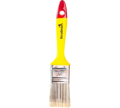 Кисть HEADMAN малярная плоская "Канекарон" искусственная щетина 1,5д. 38 мм 682-023