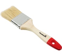 Кисть HEADMAN малярная плоская "Евро" натуральная щетина 2 д. 50 мм 682-082