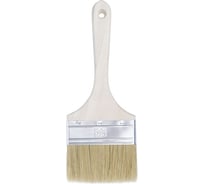 Плоская кисть Toolberg 100 мм, утолщенная, светлая натуральная щетина 0101805 Лк-00001109