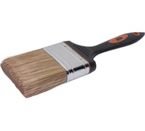 Плоская кисть Toolberg ПРЕМИУМ 80 мм, смесь щетины 0101695