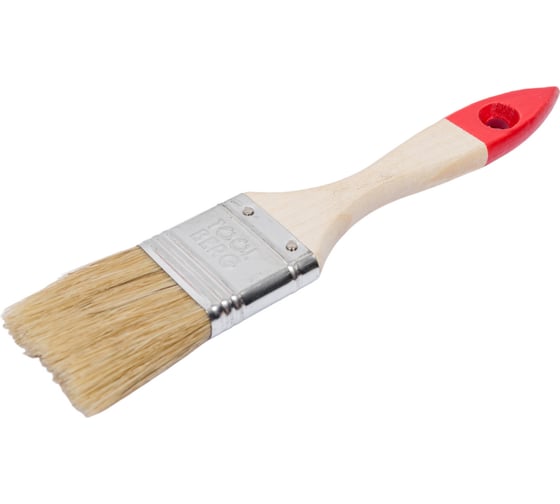 Плоская кисть Toolberg 1,5", белая 0101015 90002479091 1