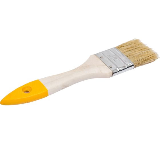Плоская кисть KORVUS Хобби 1,5" Белый 0101915