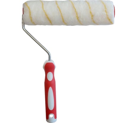 Малярный валик для интерьерных красок PARADE 7105010 с ручкой, полиакрил 11х48х250 мм Лк-00011121