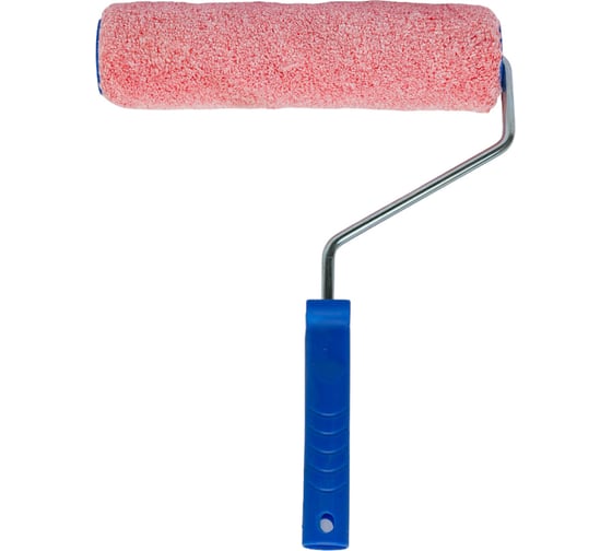 Малярный валик TOOLBERG с ручкой, микроволокно, 12х250х48 мм 0312072 Лк-00006509