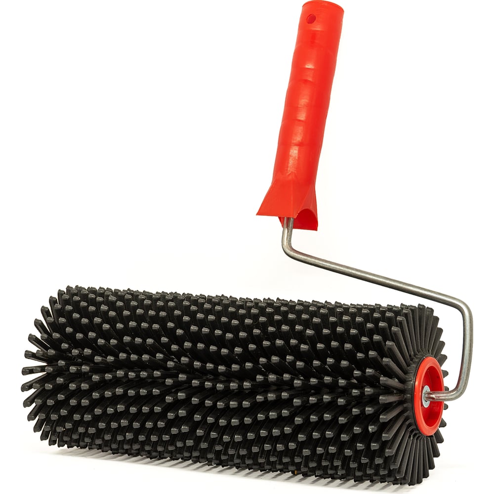 Игольчатый валик для бетона и наливных полов 105*240 мм. БИ240 ...