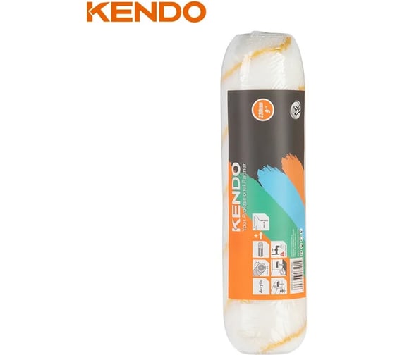 Малярный валик из акрила 7" 180мм KENDO 46505