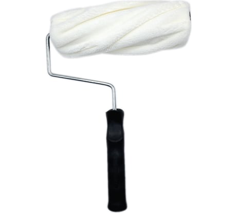 Декоративный валик Boldrini белый, 200 мм, с ручкой 46020