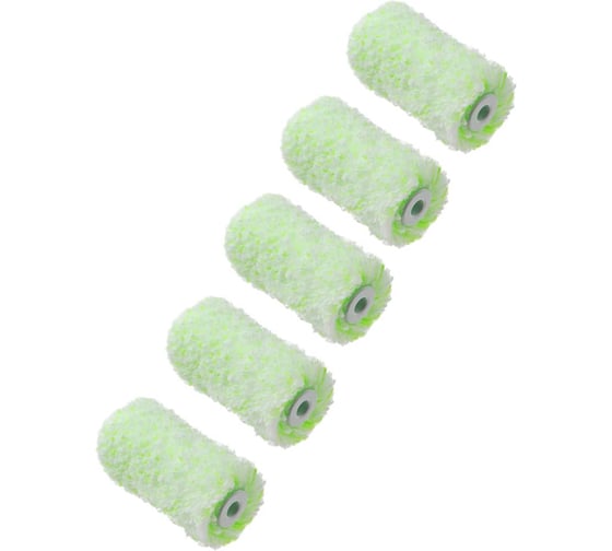 Ролик мини ACCURATE 60х15х15 Микроволокно 60мм ворс 11мм 5шт по дереву 18506000/5 1