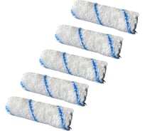 Ролик мини ACCURATE 110х15х15 Микрофибра 110мм ворс 5мм 5шт лаки 18131101/5