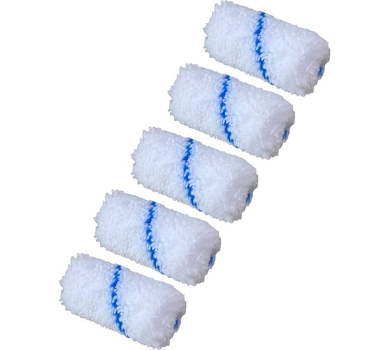 Ролик мини ACCURATE 60х15х15 Микрофибра 60мм ворс 5мм 5шт лаки 18130601/5 1