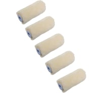 Ролик мини ACCURATE 60х15х15 Велюр 60мм ворс 5мм 5шт лаки 18130604/5