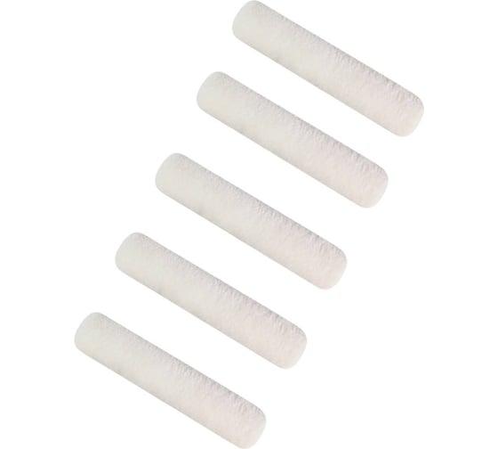 Ролик мини ACCURATE 150х15х15 Велюр 150мм ворс 5мм 5шт лаки 18131504/5 1