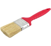 Кисть плоская TOOLBERG 0112126 Классик-Эксперт, натуральная щетина, пластиковая рукоятка, 100мм ЛА-00003862