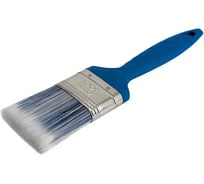 Кисть плоская TOOLBERG 0112422 Лазурит-Эксперт, искусственная щетина, пластиковая рукоятка, 38мм ЛА-00003876