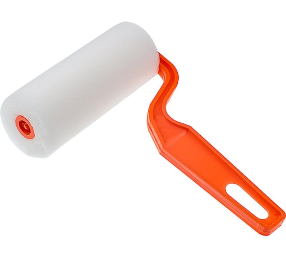 Мини-валик ЕРМАК поролон, 100х16х6мм, ручка пластик 681-198 1