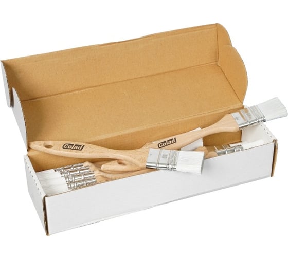 Кисть Colad Nylon Brush с нейлоновыми волокнами, 12 шт 4070