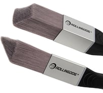 Набор кистей Rollingdog Professional DT1000, 2шт, треугольная и прямоугольная, смешанная щетина, 10248