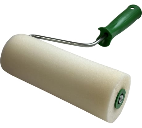 Валик малярный SAMGRUPP 200 мм, диаметр 70 мм, бюгель 8 мм поролоновый с ручкой DEKOR  DEK-1112
