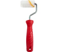 Мини-валик с ручкой Классик-Стандарт, интерьер, полиакрил 12/50/15мм, D6мм, желт.нить , ЛА ЛА-00004664