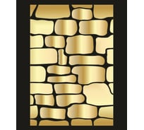 Пластиковый трафарет Luxart Template Камень облицовочный , 60х40 см, толщина 1,5-2 мм TR55P6040