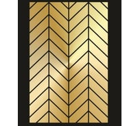 Пластиковый трафарет Luxart Template Паркет, 60х40 см, толщина 1,5-2 мм TR41P6040