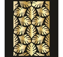 Пластиковый трафарет Luxart Template Листья 2, 60х40 см, толщина 1,5-2 мм TR49P6040