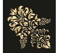 Пластиковый трафарет Luxart Template Дамаск 8 , 20х20 см, толщина 1,5-2 мм TR08P3030