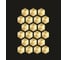 Пластиковый трафарет Luxart Template Сота большая , 60х40 см, толщина 1,5-2 мм TR19P6040 1