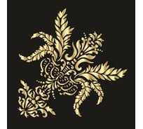Пластиковый трафарет Luxart Template Дамаск 15 , 40х40 см, толщина 1,5-2 мм TR15P4040