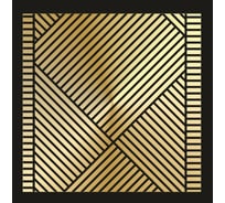 Пластиковый трафарет Luxart Template Доска 1, 40х40 см, толщина 1,5-2 мм TR38P4040